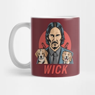 John Wick and dog Mug